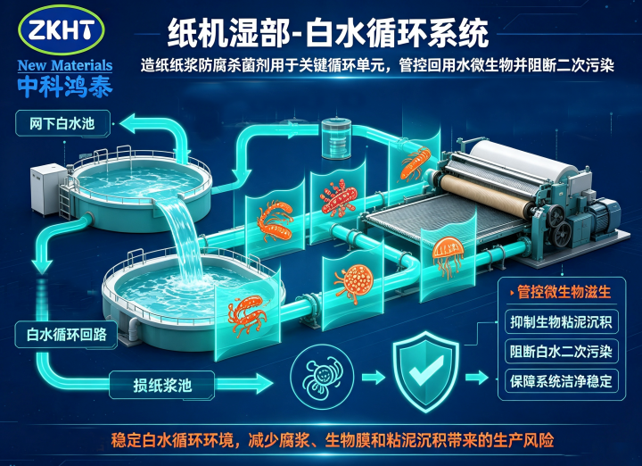 纸机湿部‑白水循环系统